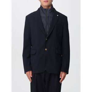 Manuel Ritz Jacket Men Blue